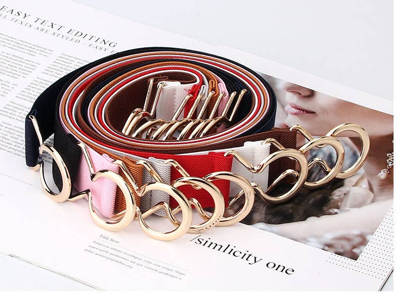 Single-loop Japanese-style elastic waist band