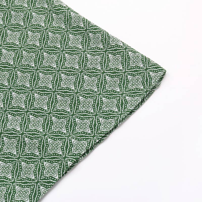 Lace-up high-waisted casual wide-leg trousers