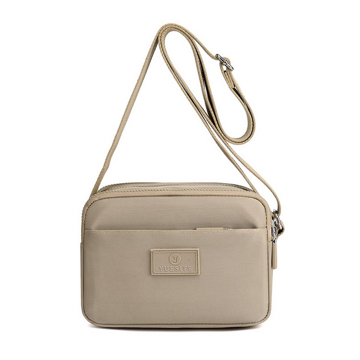 MULTI-POCKET CASUAL CANVAS SHOULDER CROSSBODY BAG_CWAB3518
