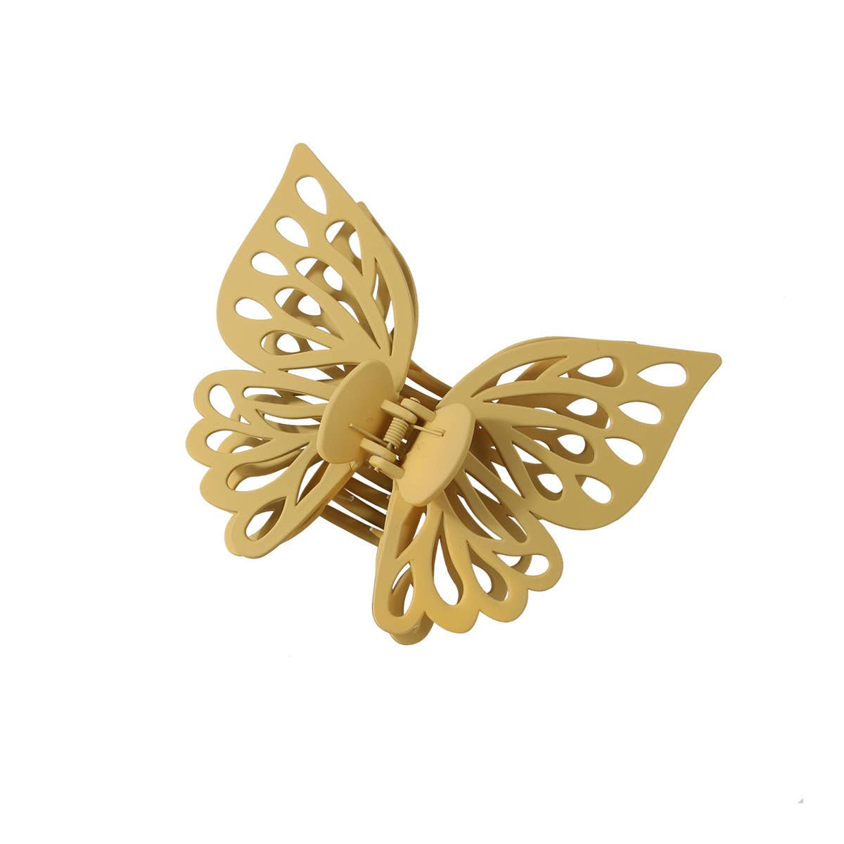 Large Hollow Double-Layer Butterfly Hair Claw_CWAHA0477