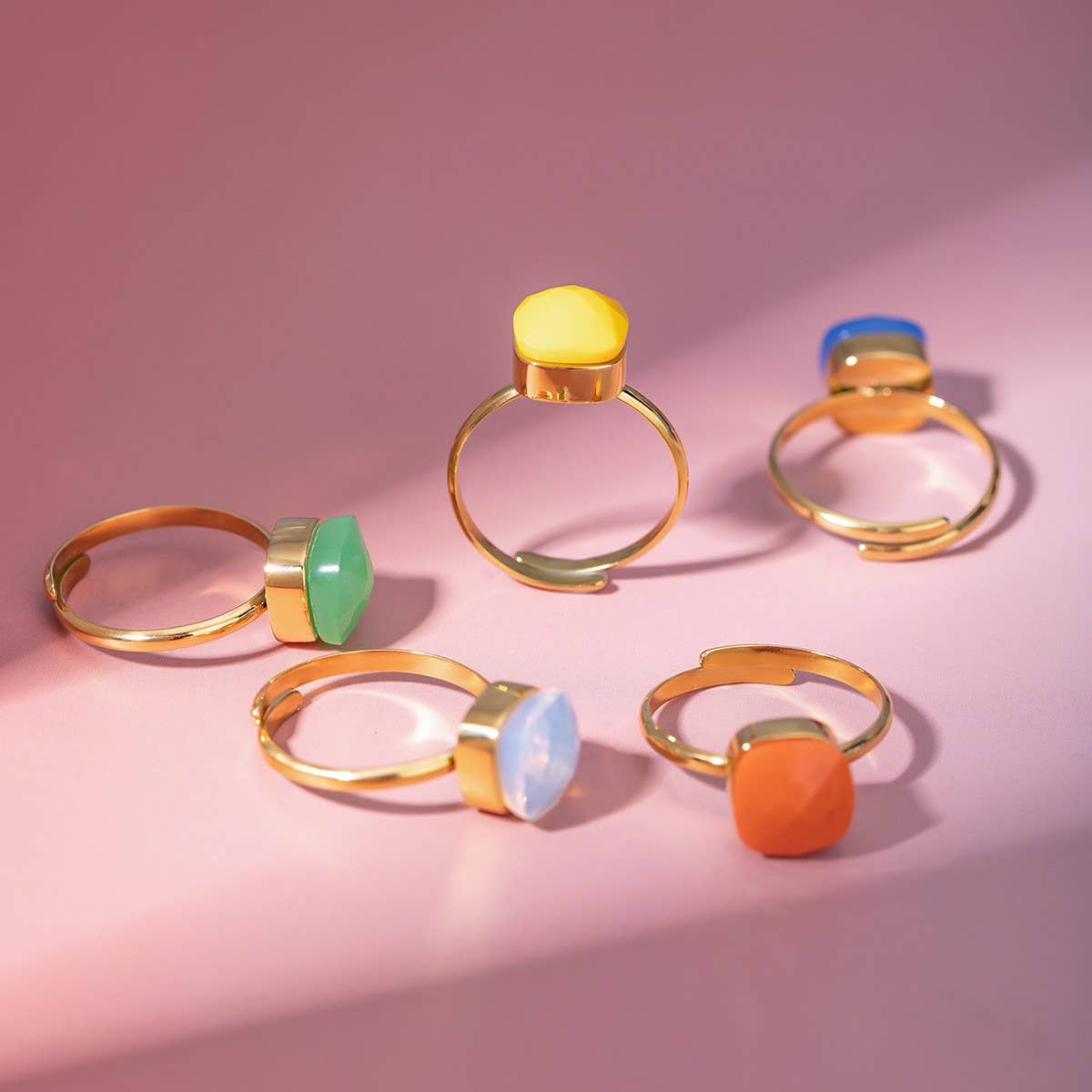 SIMPLE AND STYLISH GEOMETRIC OPEN RING