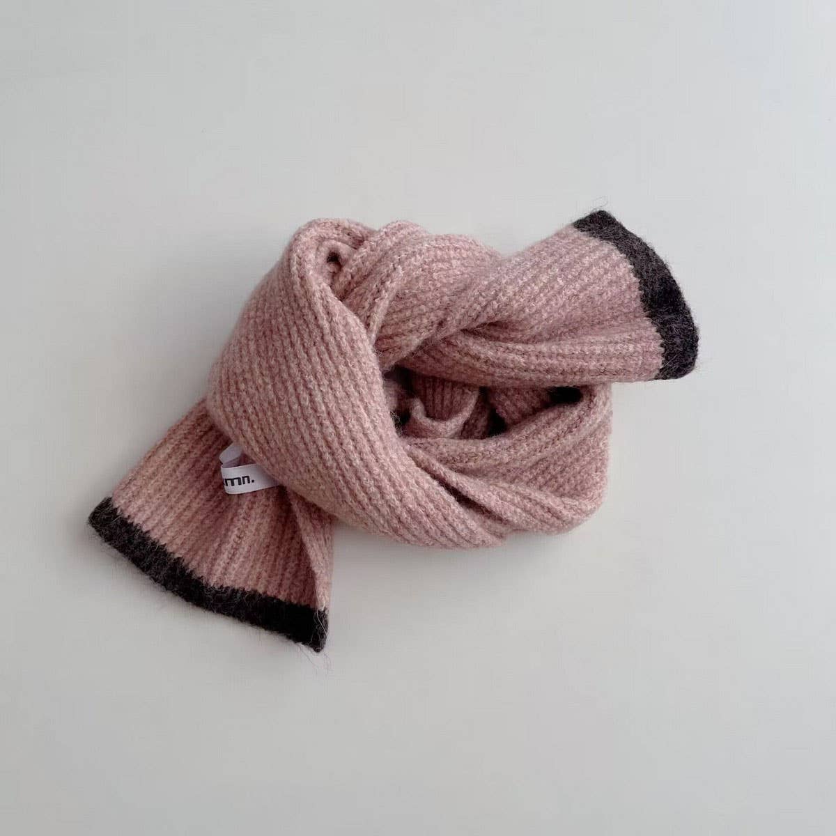 Colorblock Knit Scarf for Kids ? Warm Design