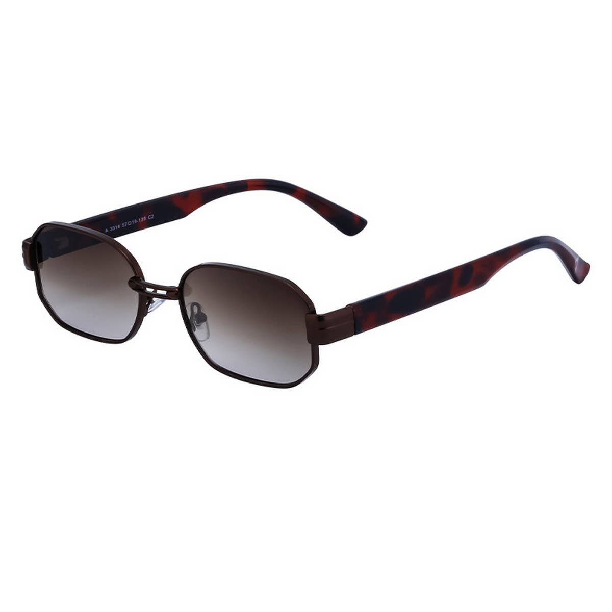 FASHIONABLE SQUARE FRAME SUN PROTECTION SUNGLASSES