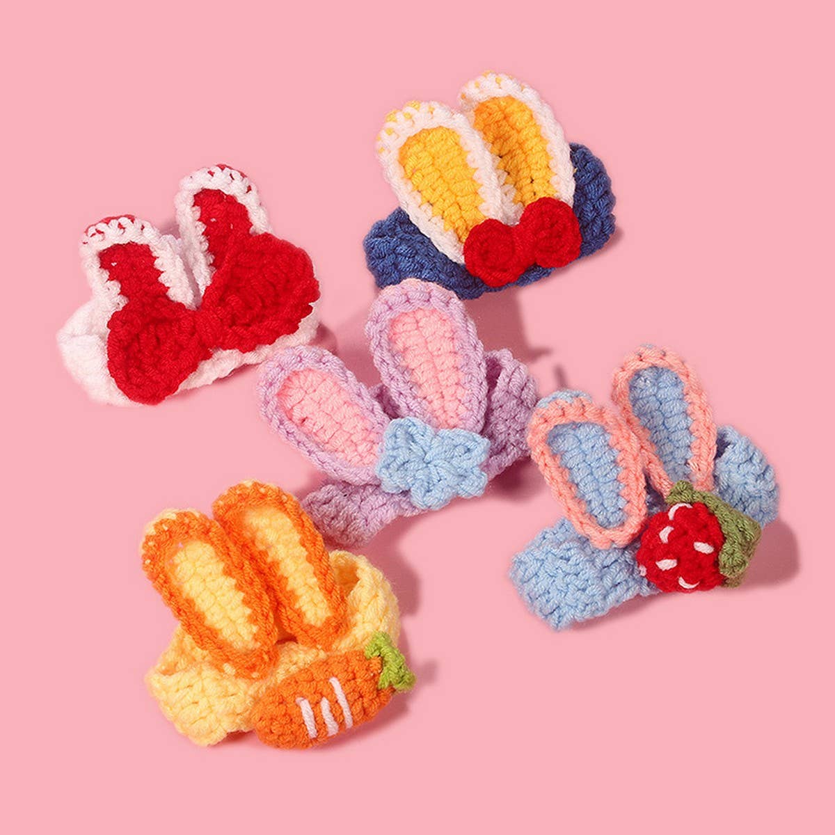 HANDMADE THREE-DIMENSIONAL RABBIT EARS BRACELET