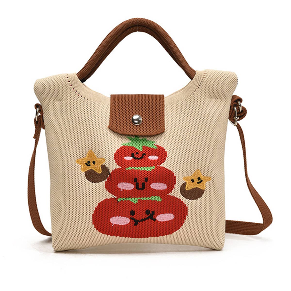 Lightweight and versatile hand-held crossbody bag