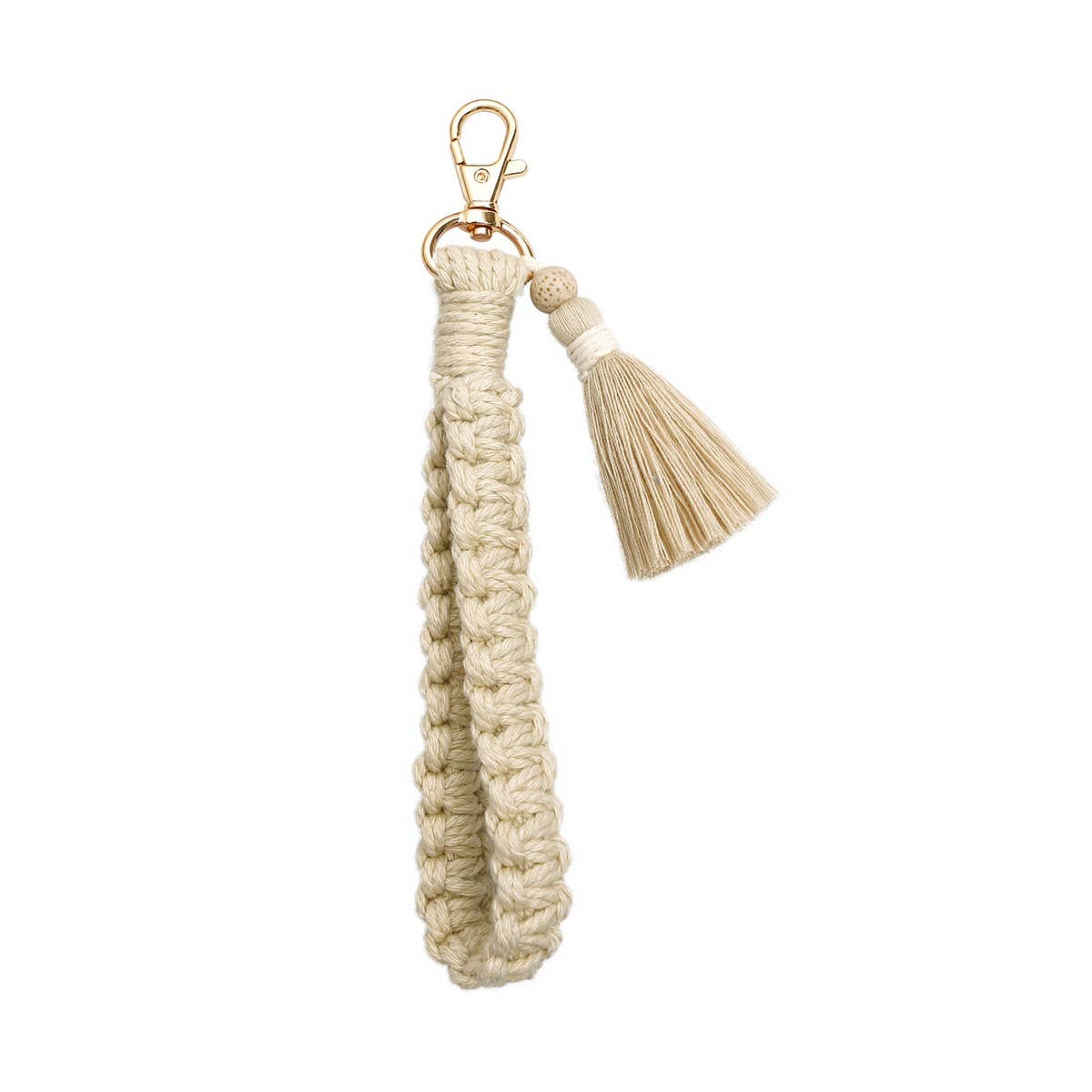 HANDWOVEN PASTORAL RETRO TASSEL KEYCHAIN