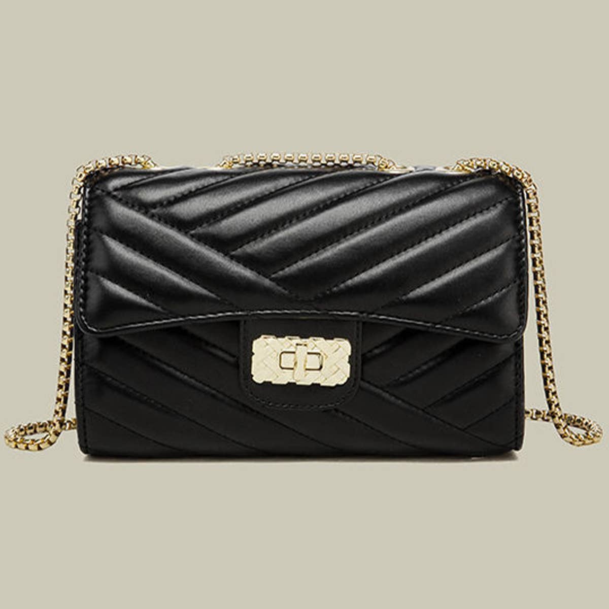 WOMENS SHOULDER BAGS ADJUSTABLE CHAIN STRAP_CUAB0180