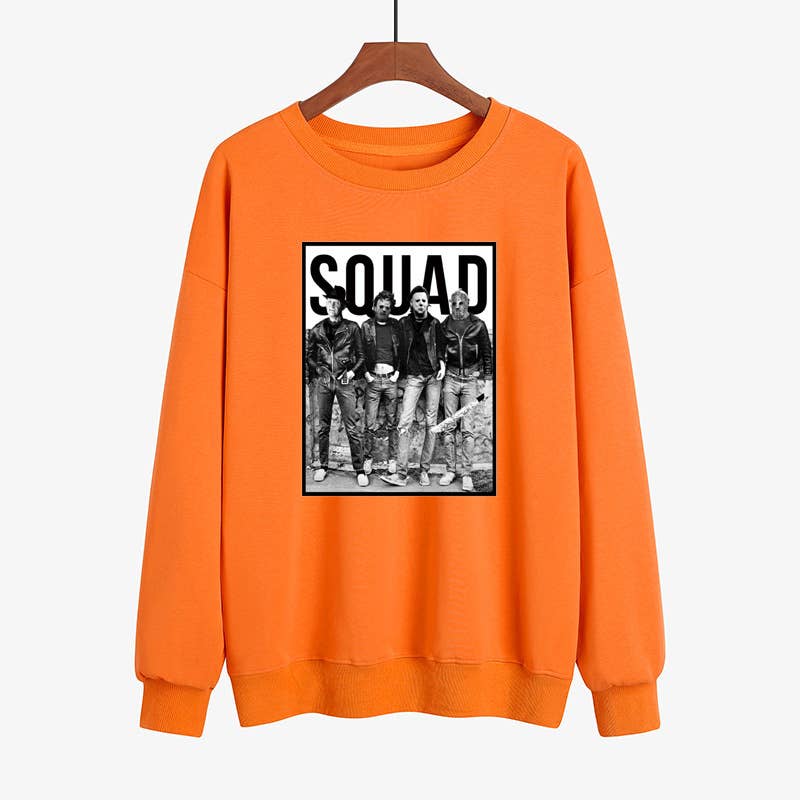 Ghost-Catching Team'S Trendy Printed Hoodie