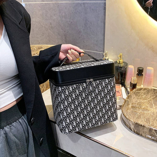 NEW DOUBLE-LAYER LARGE CAPACITY COSMETIC BAG_CWAB4495