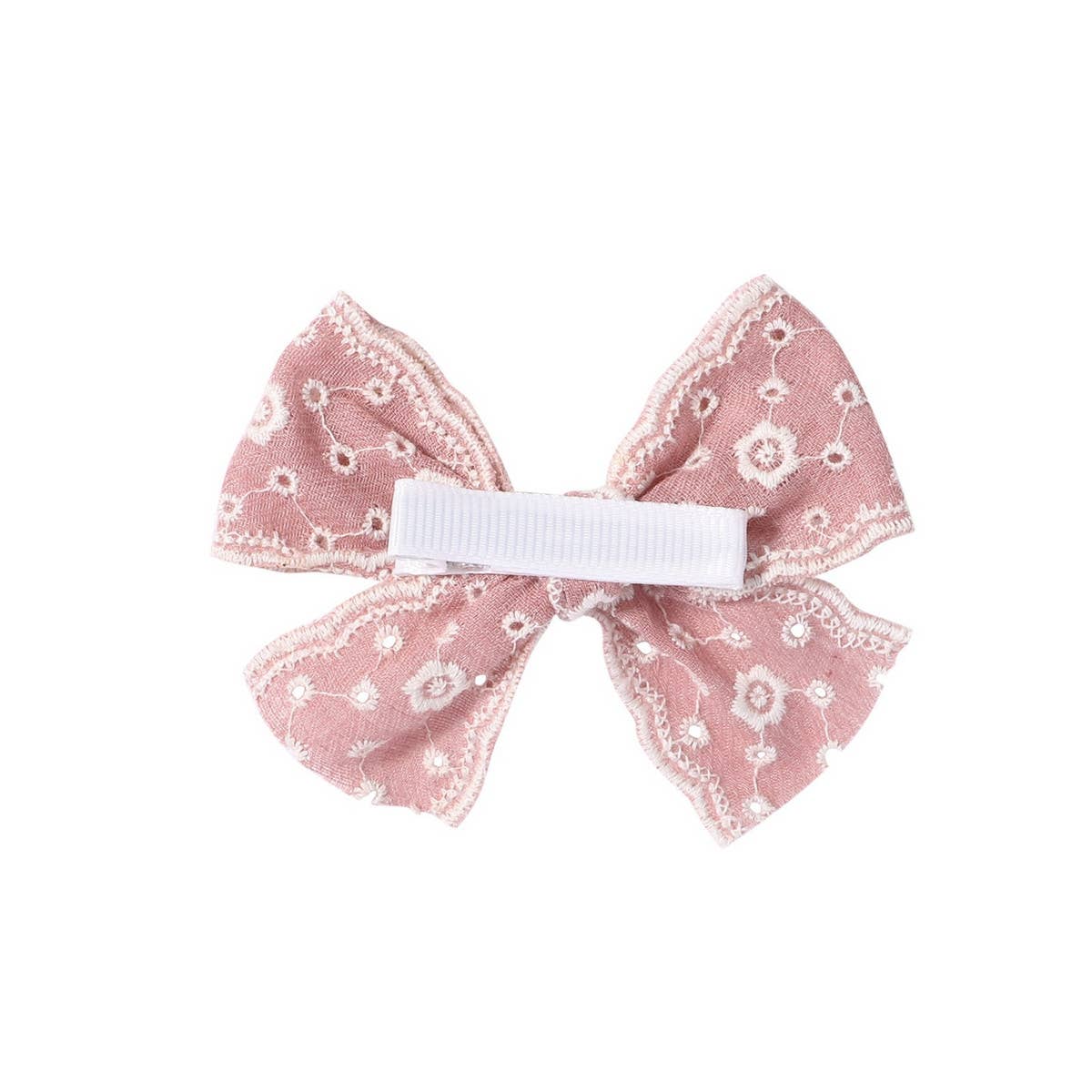 2024 NEW CHILDREN'S SOLID COLOR LACE BOW HAIRPIN_CWAHA2397