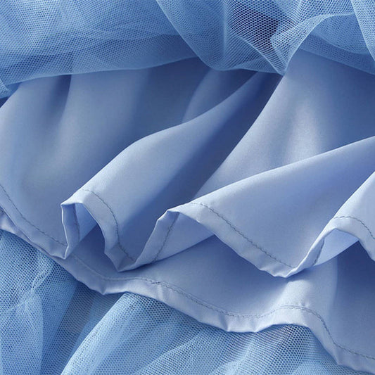 Deluxe Tulle Tiered Maxi Skirt with Flare