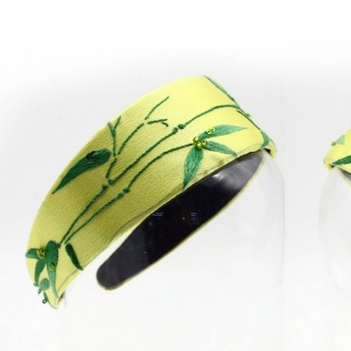 Handcrafted Bamboo Headband in Fresh Art Style