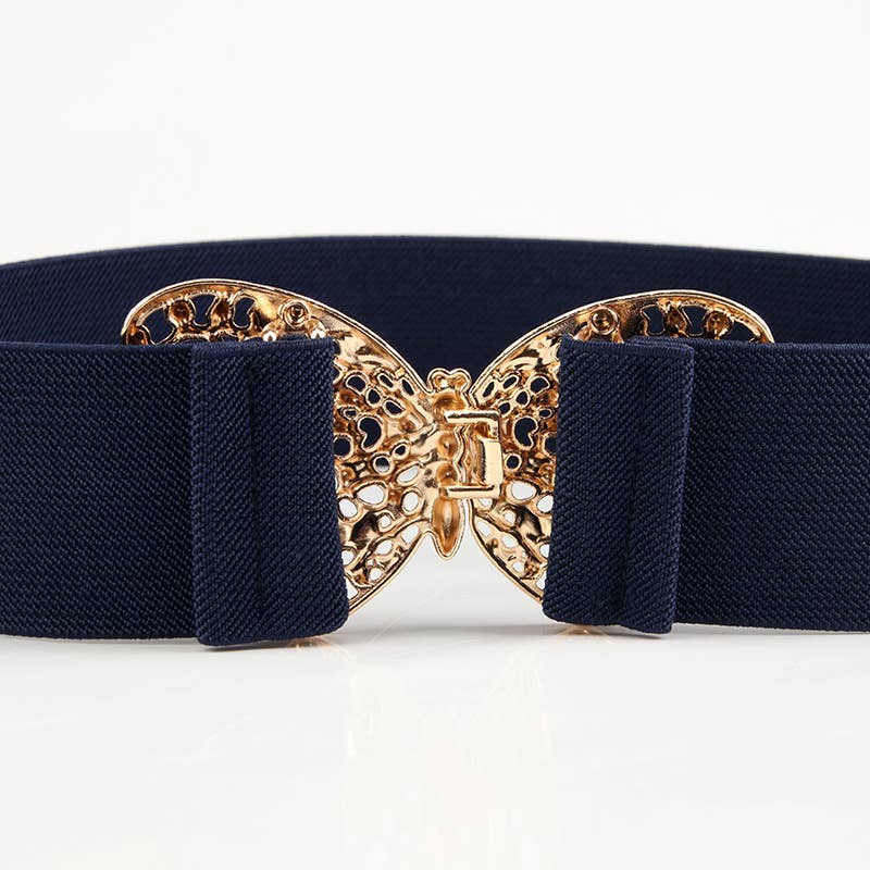 Fashionable and versatile Butterfly stretch belt