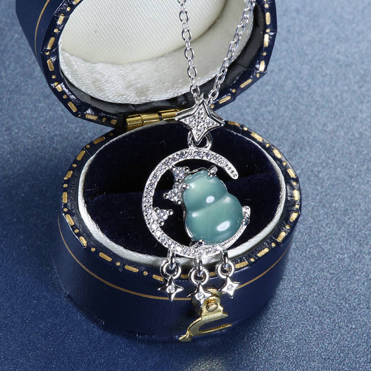 Sensory Fortune Star Moon Collarbone chain