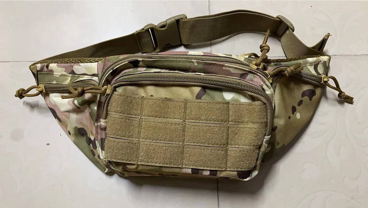 Outdoor multi-functional sports waist bag