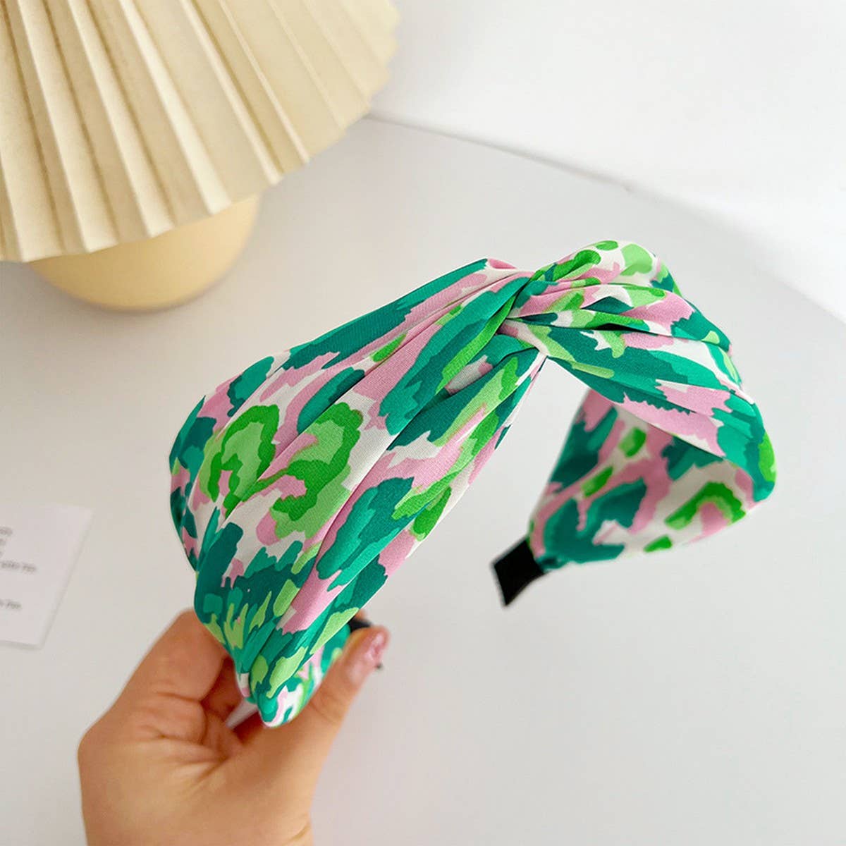 GEOMETRIC  VERSATILE PRINTED HEADBANDS_CWAHA1149