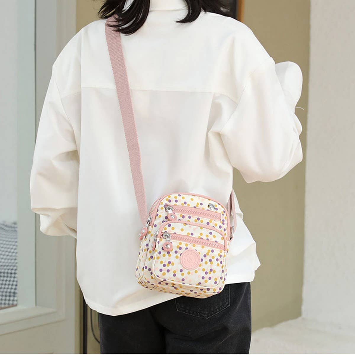 MINI FASHION NYLON BAG SHOULDER CROSSBODY BAG