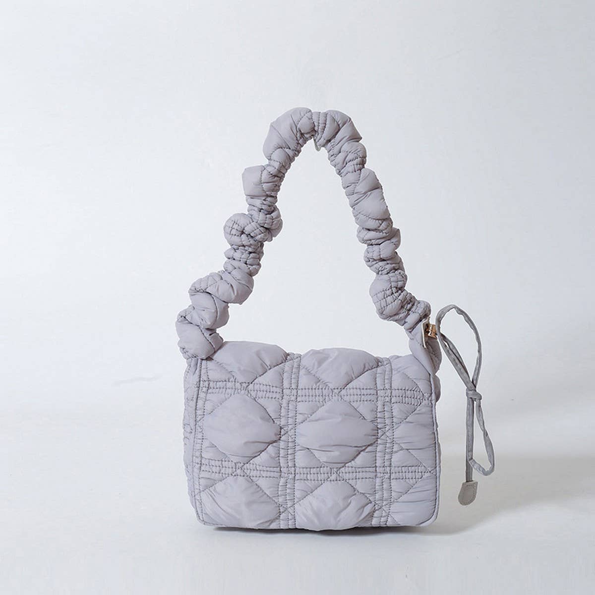 Puff Cloud Bag Quilted Flap Shoulder Crossbody_CUAB00493