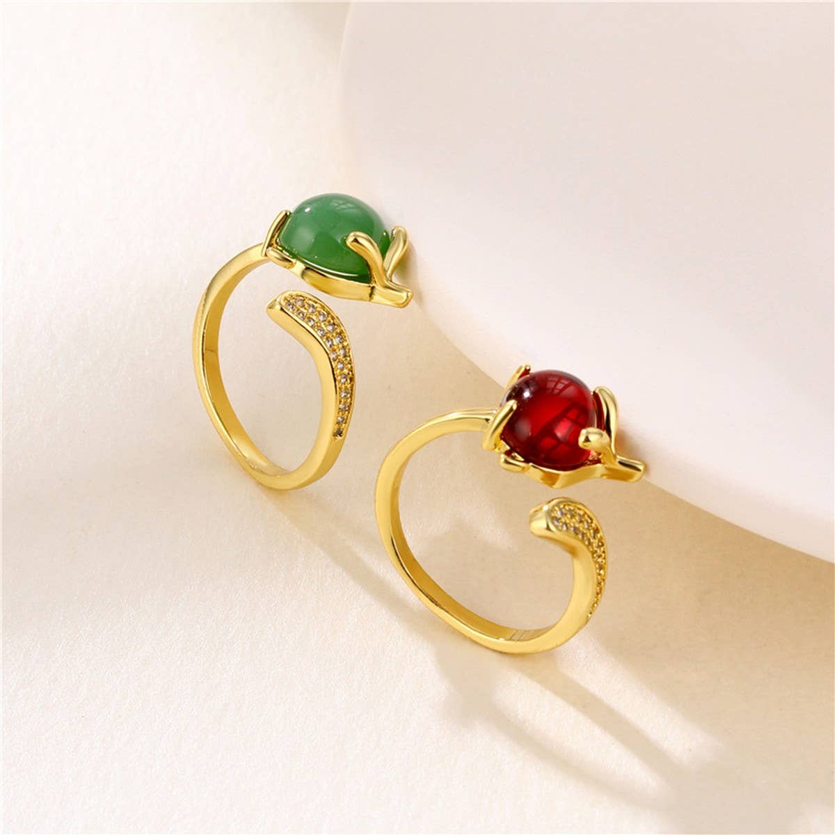 FASHIONABLE, SIMPLE AND VERSATILE ADJUSTABLE RING