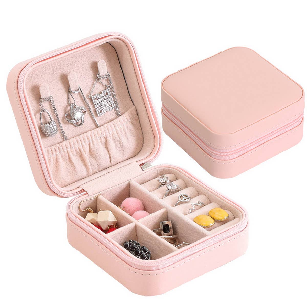 SIMPLE PORTABLE EARRING STORAGE BOX_CWMM1679