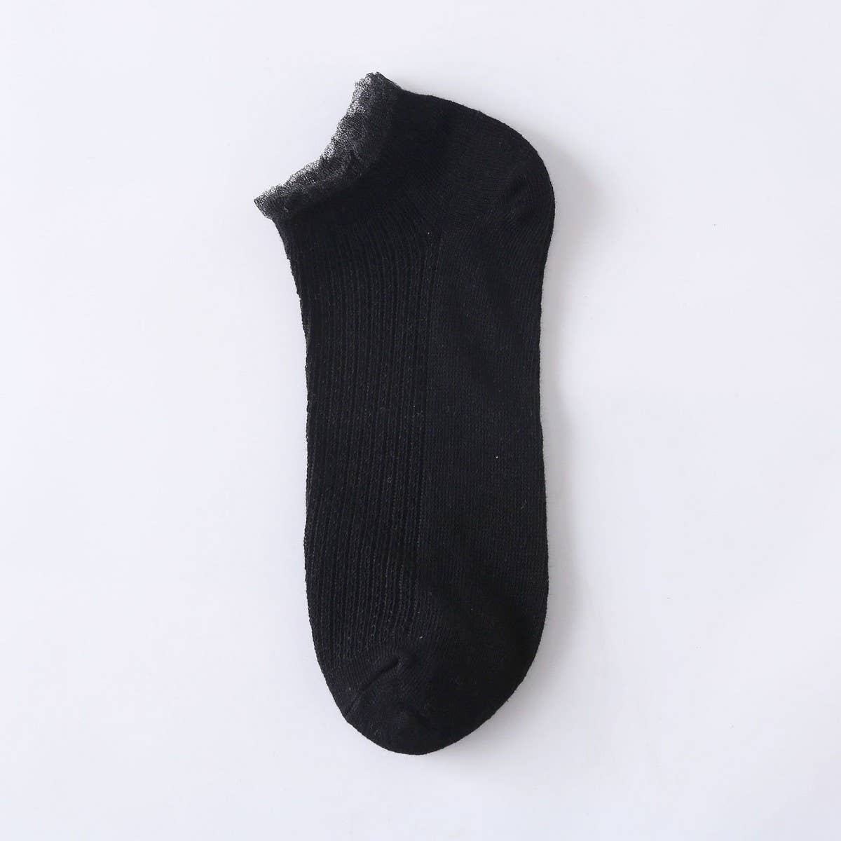 WOMEN'S SOLID COLOR MESH BREATHABLE SOCKS