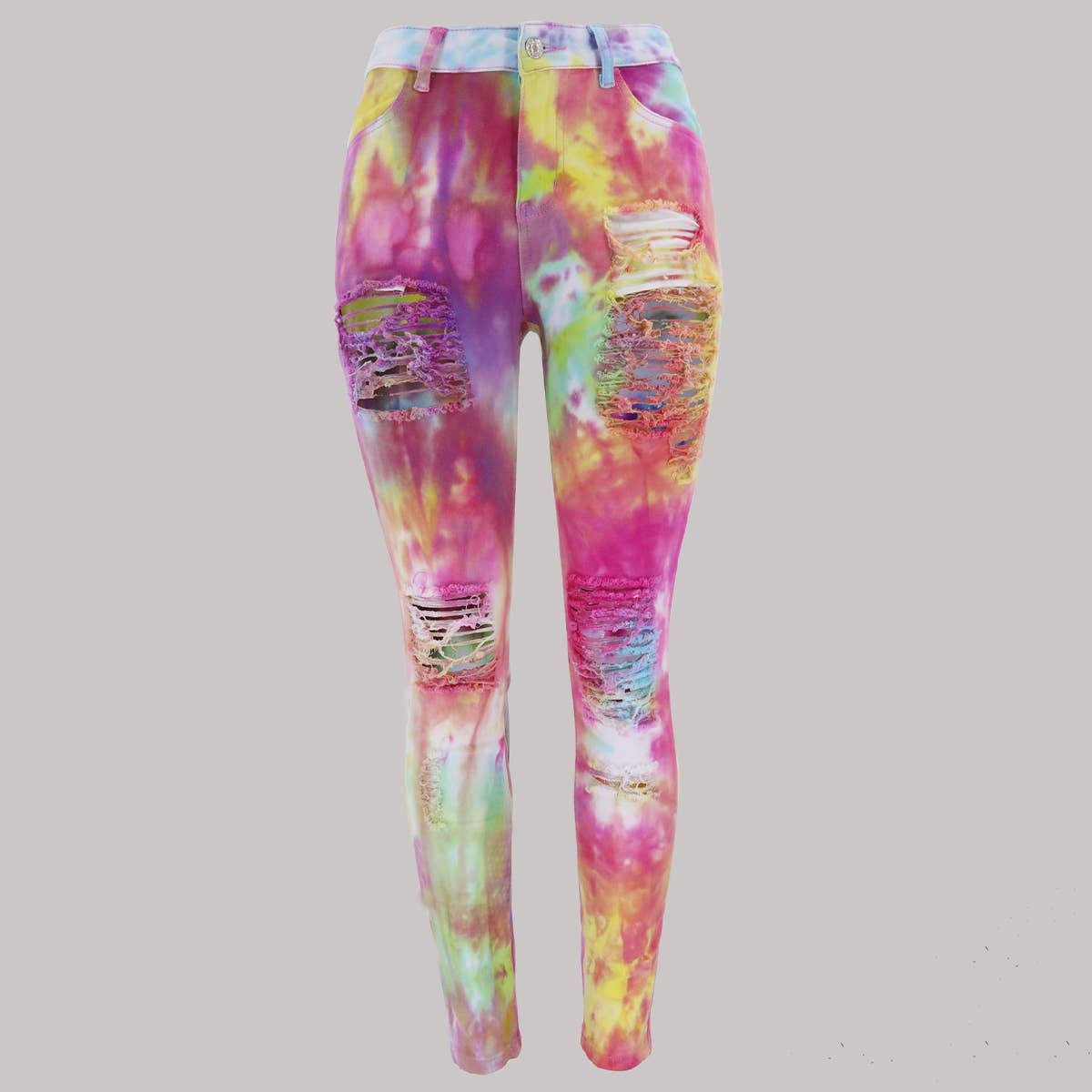 WOMENS CASUAL TIE DYED JEANS_CWJP0168