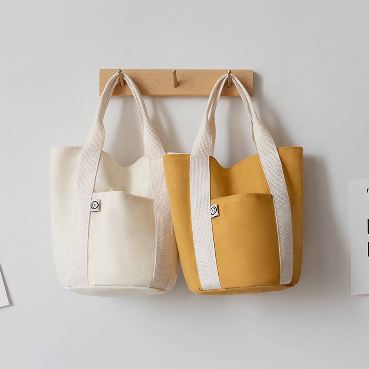 Canvas Lunch Tote Bag for Work or School_CWAB5598