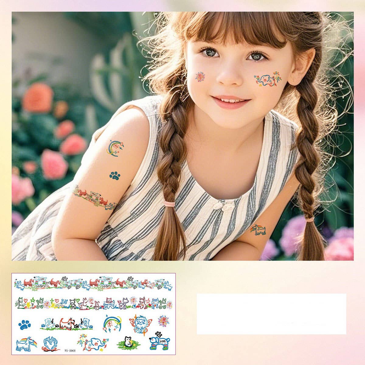 Cute Band Tattoo Stickers ? Waterproof for All