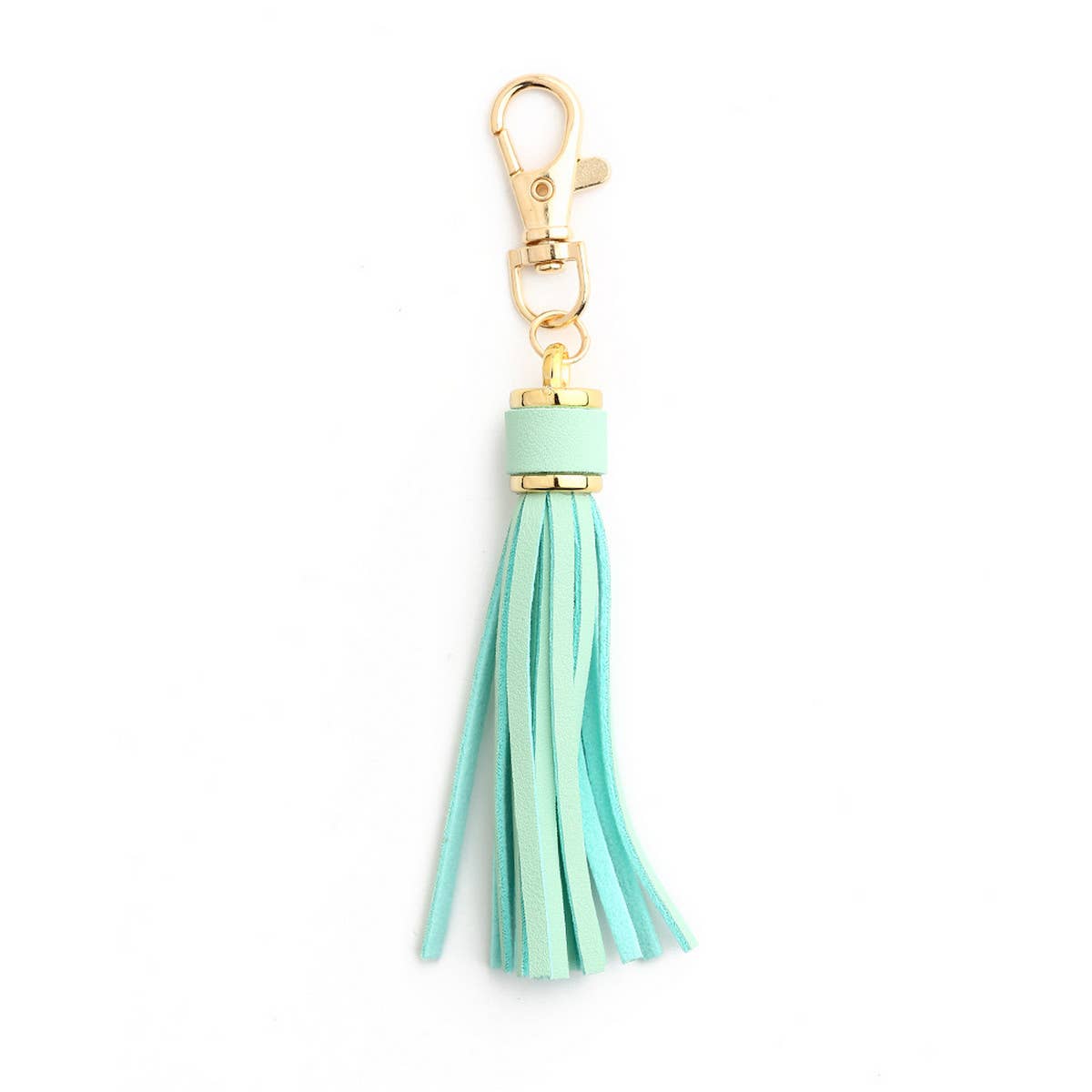 TASSEL LEATHER KEYCHAIN ACCESSORY