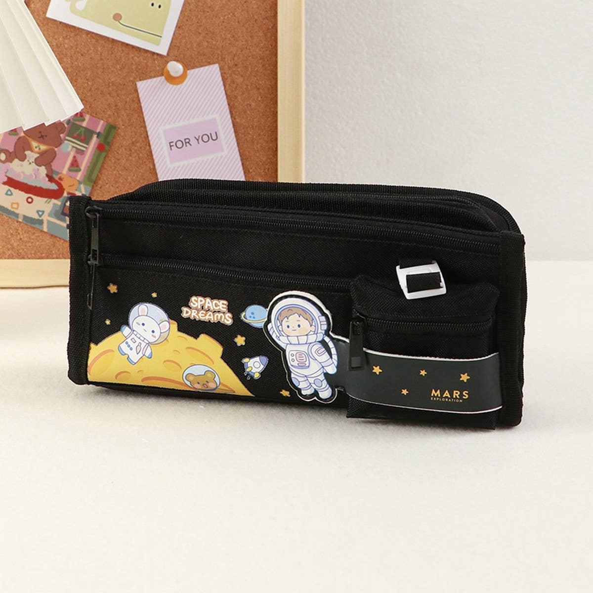 CUTE CARTOON HIGH-VALUE PENCIL POUCH_CWAB2807