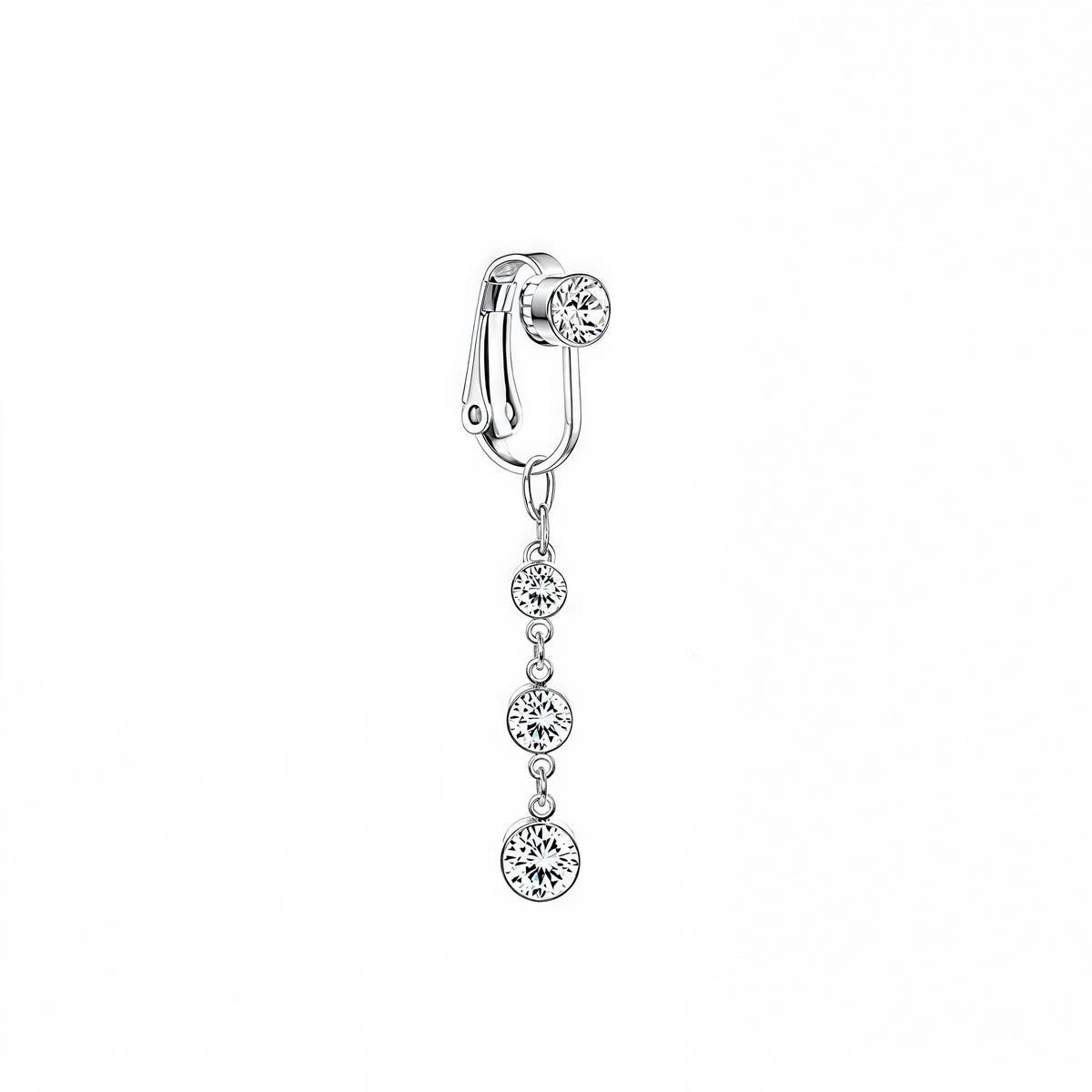 Fake Belly Button Ring ??Clip-On No Piercing_CWMM9191