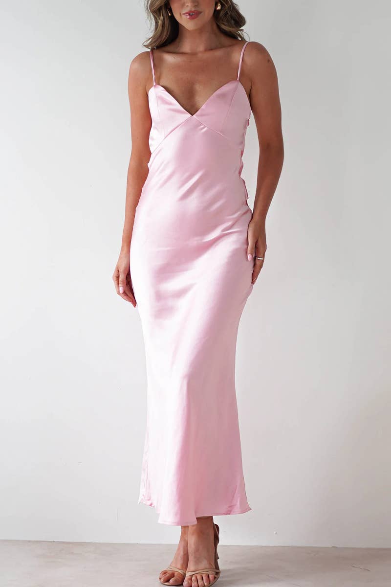 CWDHL0931_SEXY SUSPENDER FASHIONABLE BACKLESS DRESS