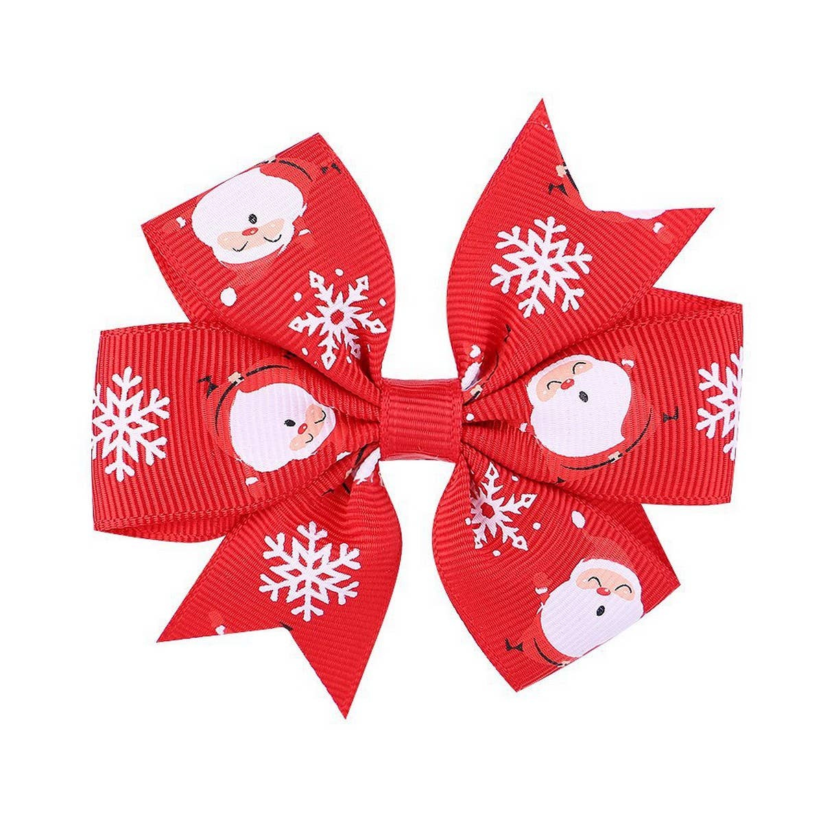 Christmas Bow Hairpin for Girls ? Snowman