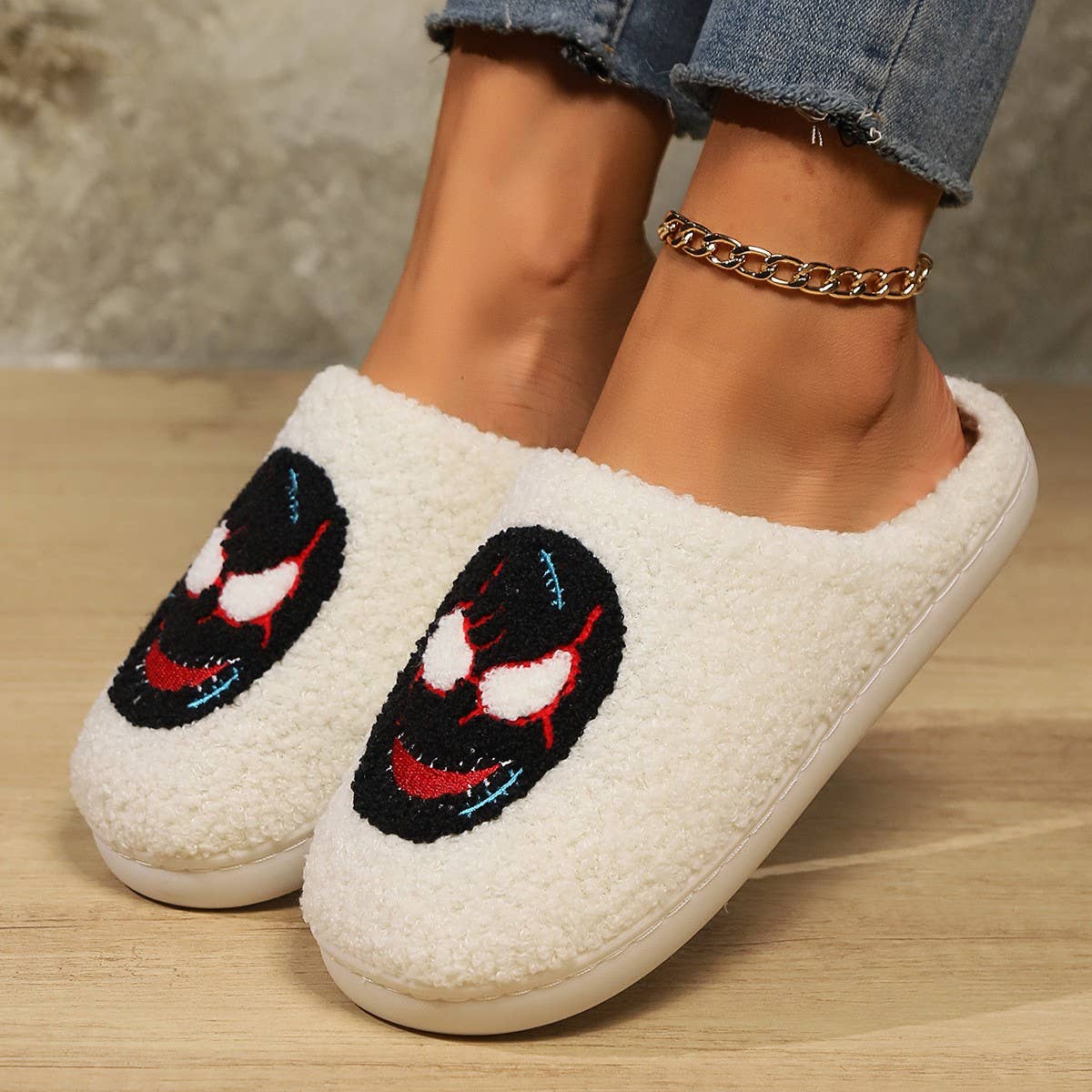 HALLOWEEN COTTON SLIPPER HOME INDOOR WARM SLIPPERS