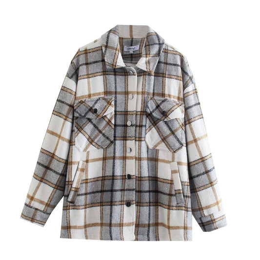 FASHION CASUAL MID-LENGTH SINGLE BREASTED COAT