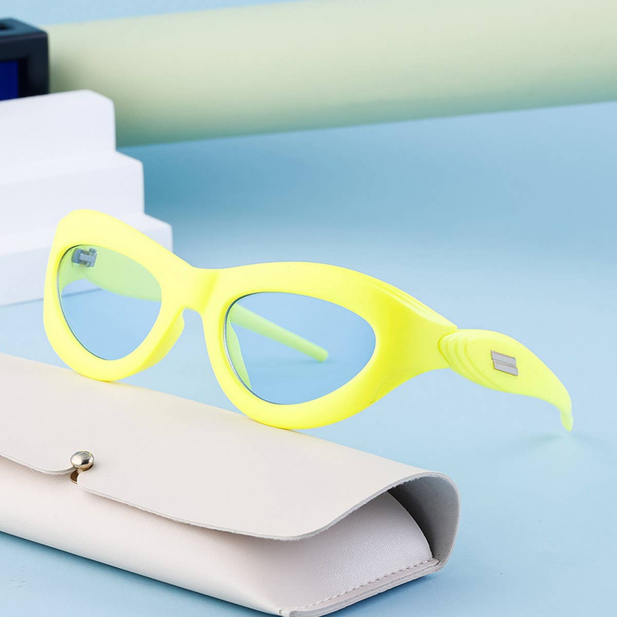 FASHIONABLE CAT-EYE CYCLING WINDPROOF SUNGLASSES_CWASG0730