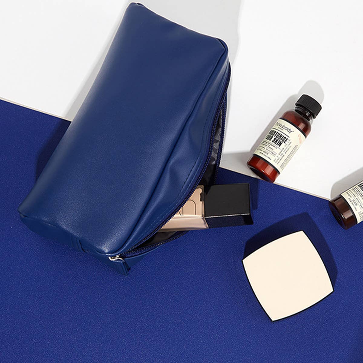 WATERPROOF TRAVEL WASH BAG ZIPPER MAKEUP BAG_CWAB1431