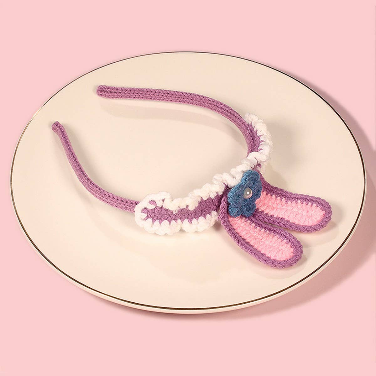 CUTE ANIMAL HAND-KNITTED CHILDREN'S HAIRBAND_CWAHA1321