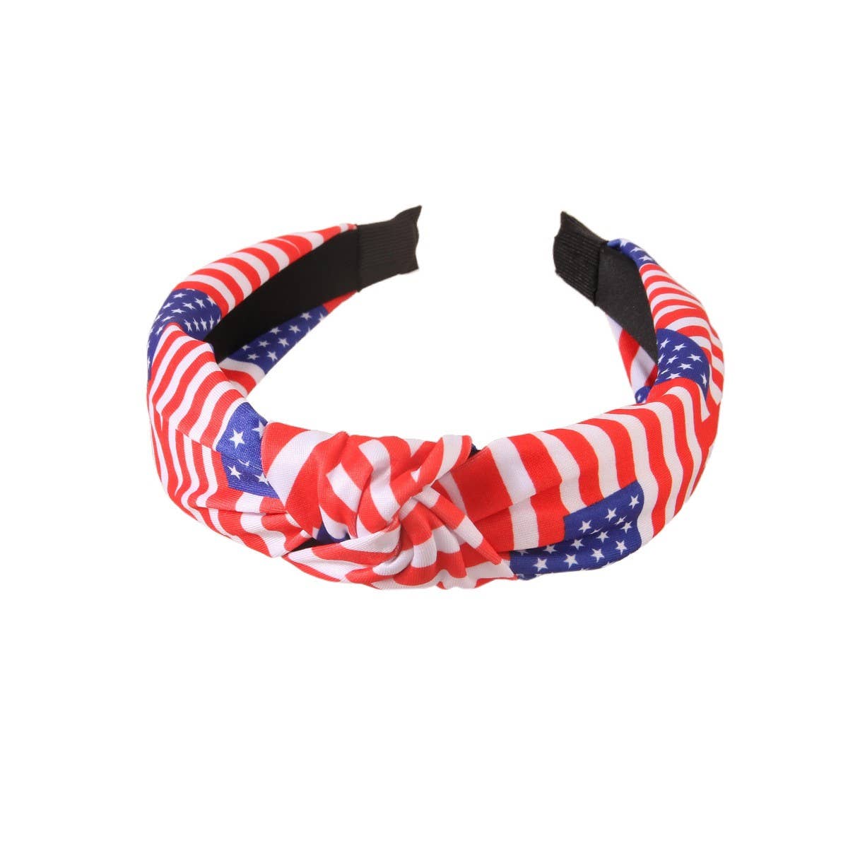CWAHA1386_INDEPENDENCE DAY HEADBAND,KNOT, STAR