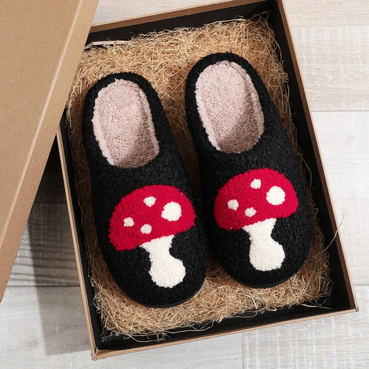 CHRISTMAS COTTON SLIPPERS HOME WOOL SLIPPERS