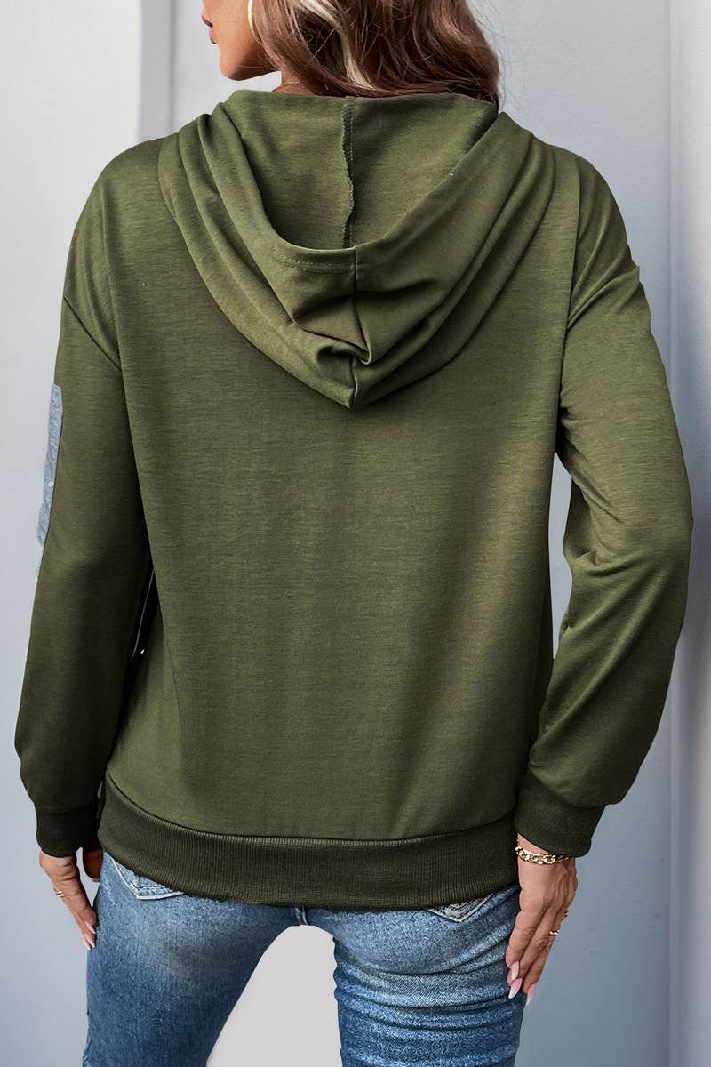 CWOHOL1099_AUTUMN CASUAL COLORBLOCK HOODED SWEATSHIRT