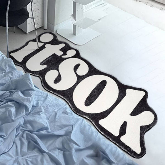 Long Thick Runner Rug Simple Accent for Home Decor