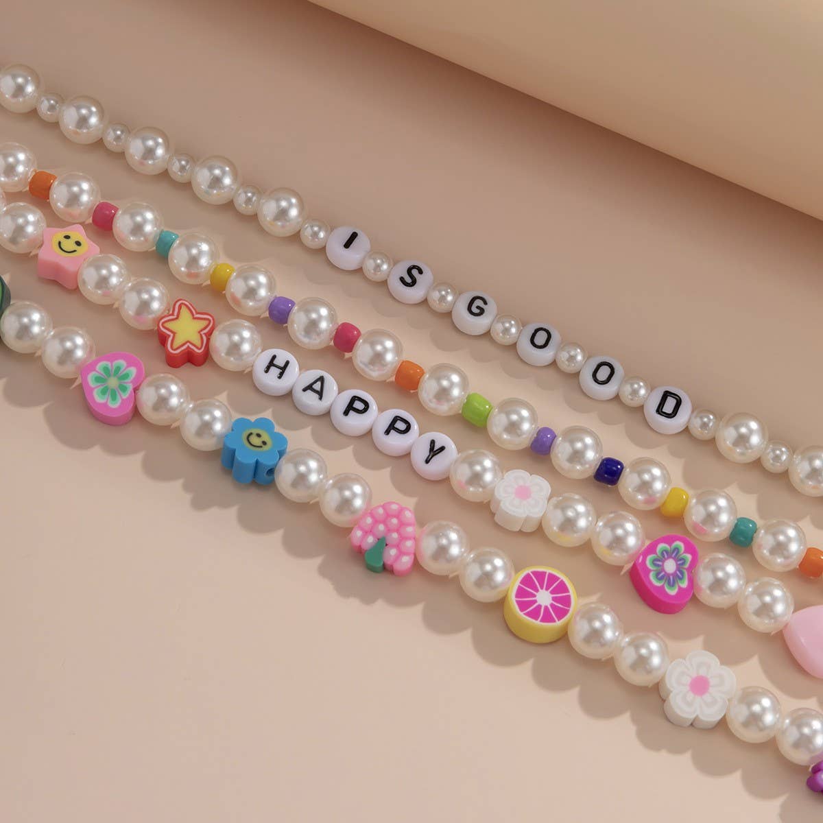 SIMPLEAND FLOWER BRAIDED MIX AND MATCH NECKLACE_CWAJE1497