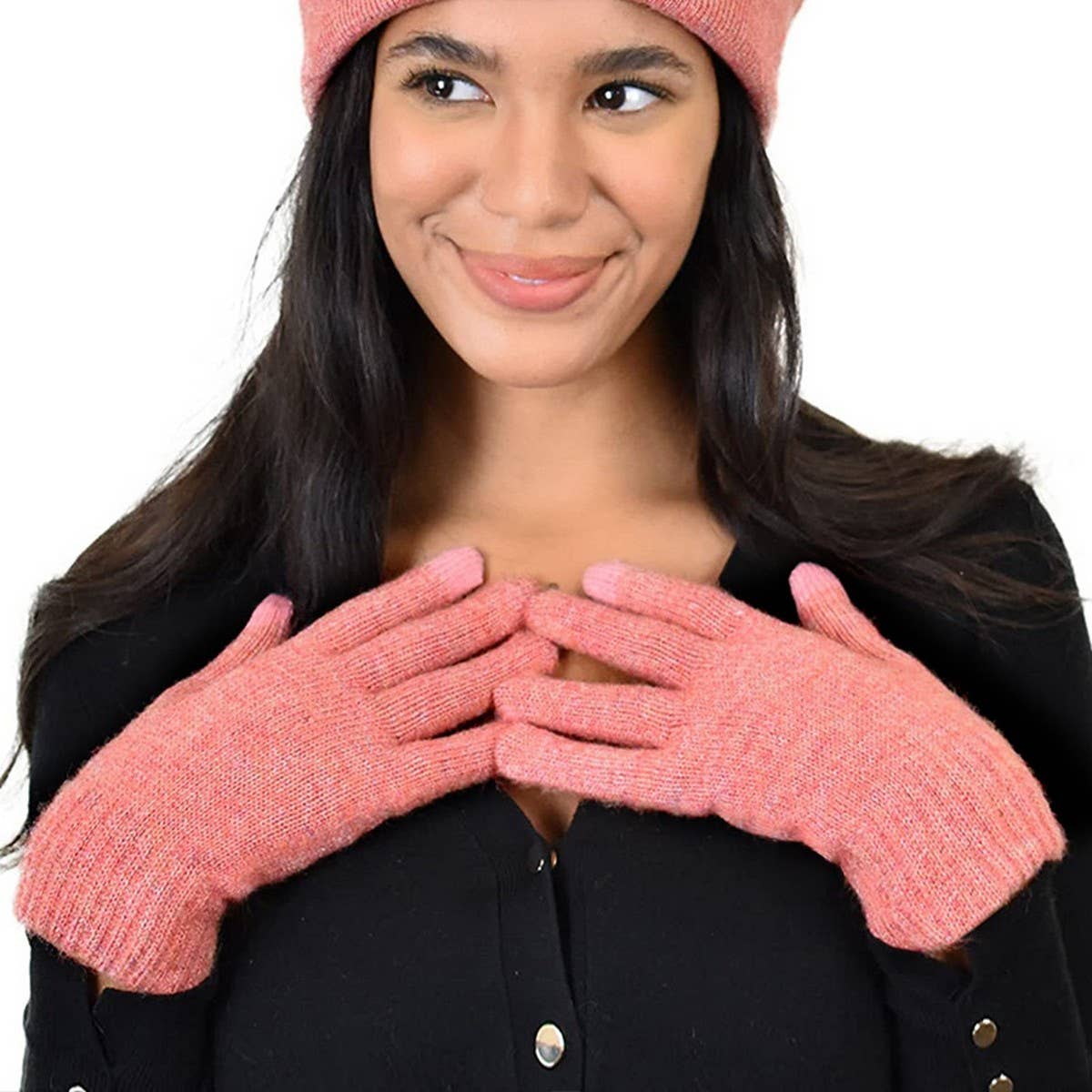 WINTER WARM OUTDOOR KNITTED TOUCHSCREEN GLOVES_CWAG0385