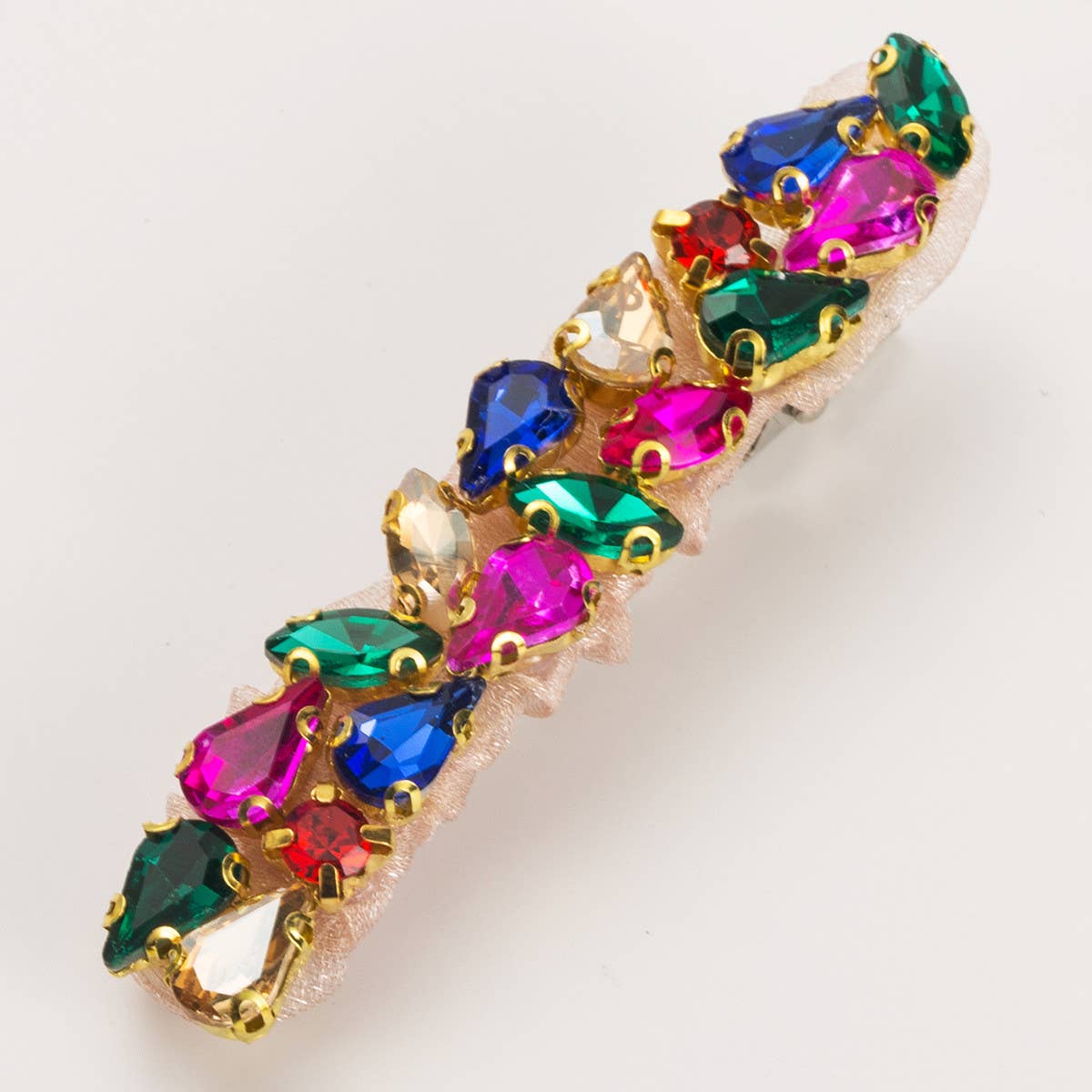 COLORED GLASS DIAMOND MESH CLIP_CWAHA1767
