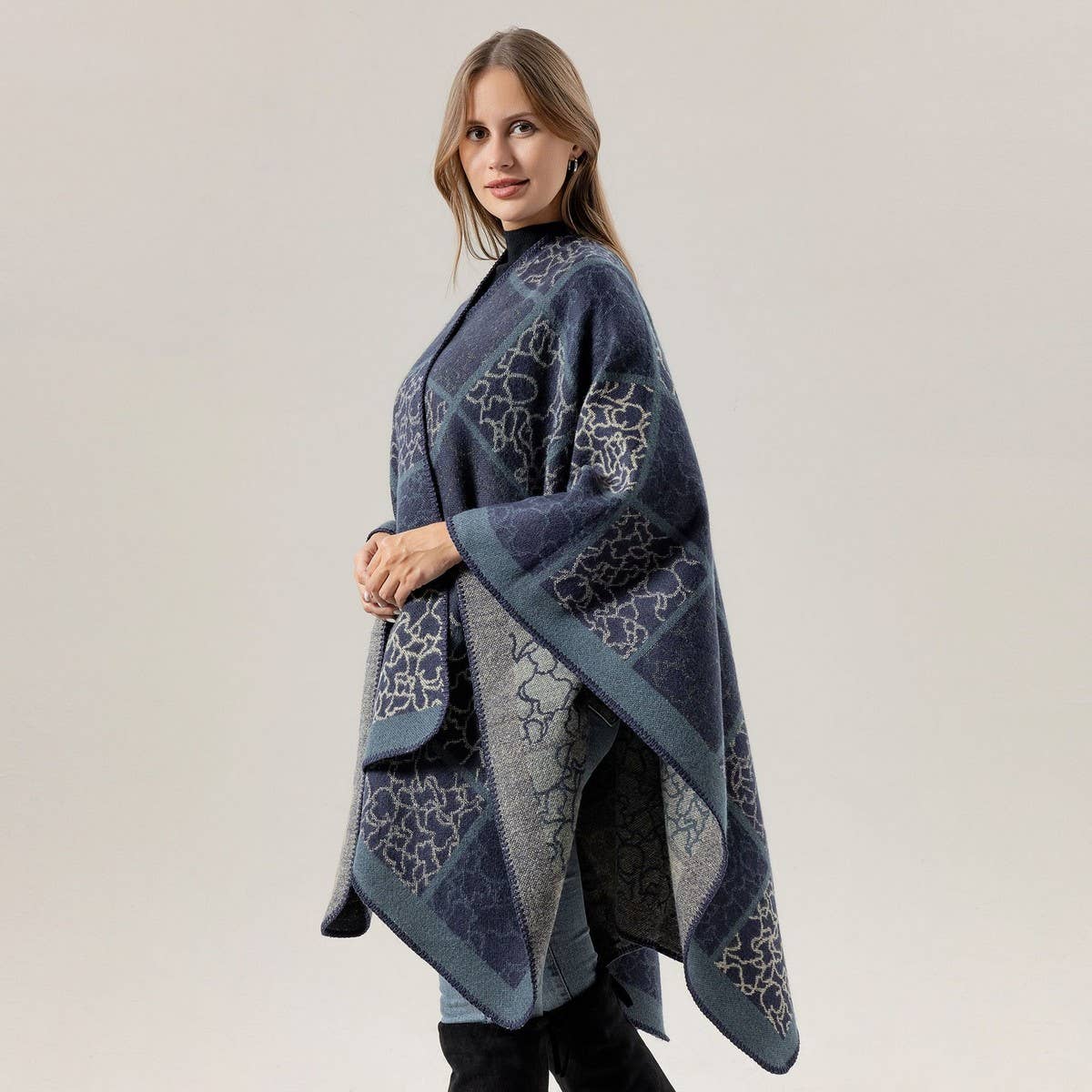 SHAWL HIGH-END SCARF WARM NAP CLOAK