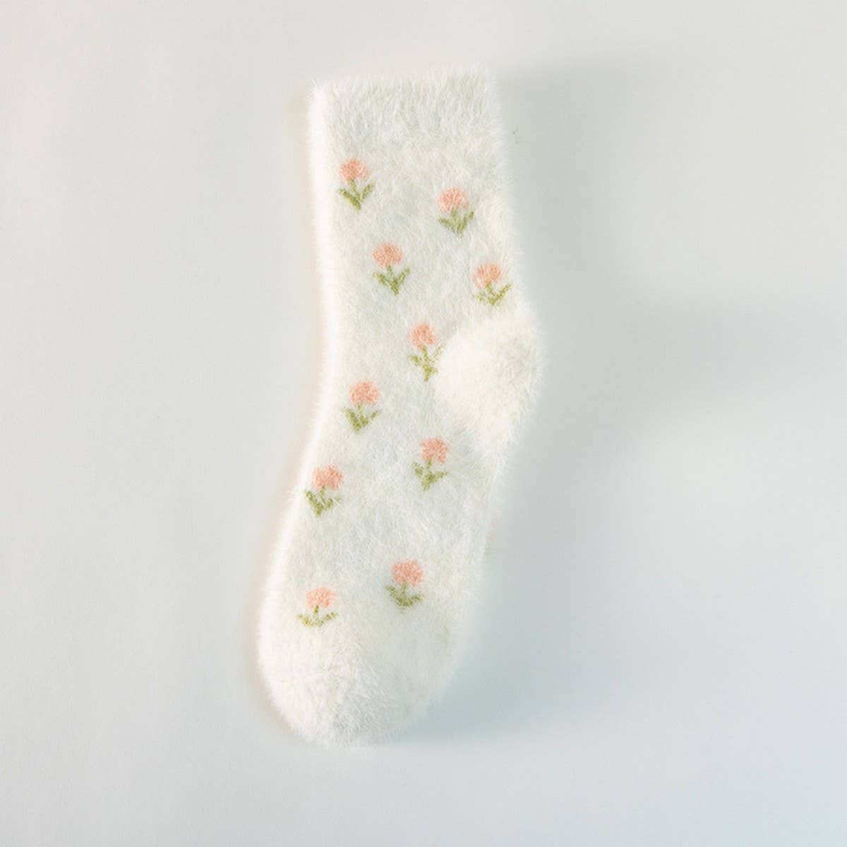 MID-TUBE WINTER WARM CUTE PLUSH SNOW SOCKS