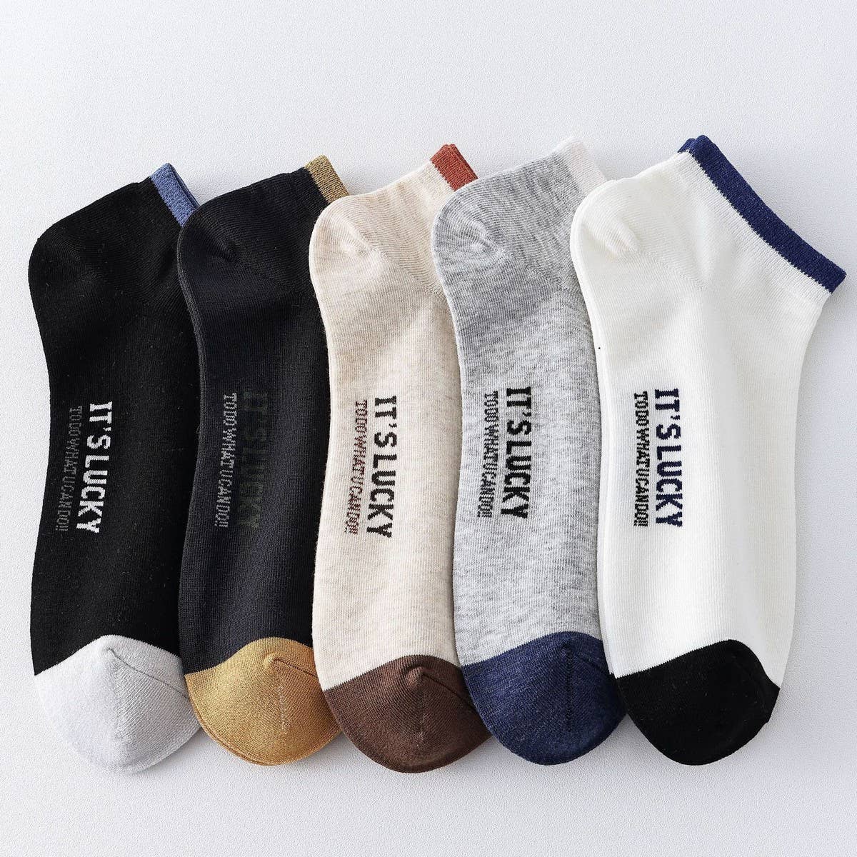 MEN'S CASUAL SPORTS COTTON BREATHABLE SOCKS