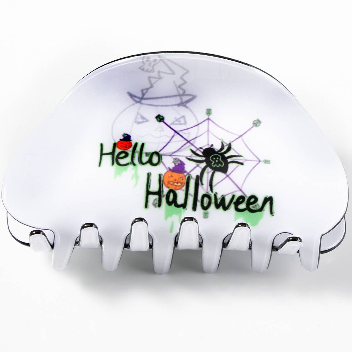 HALLOWEEN EDITION PRINTED HAIRPIN HEADPIECE