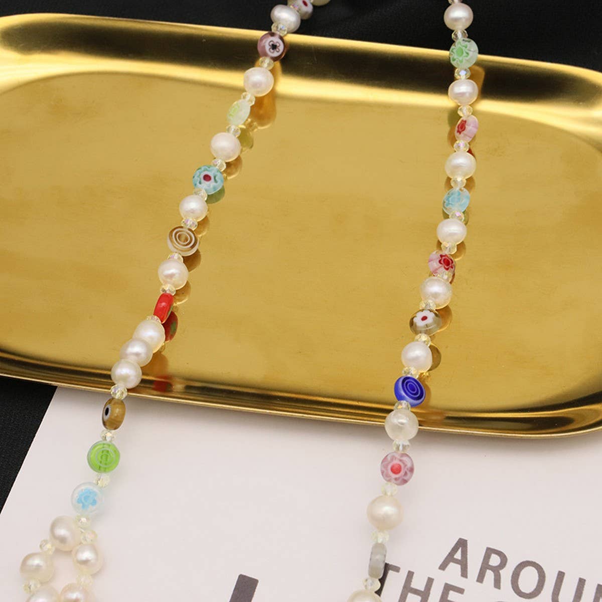 WOMEN'S NATURAL FRESHWATER PEARL NECKLACE